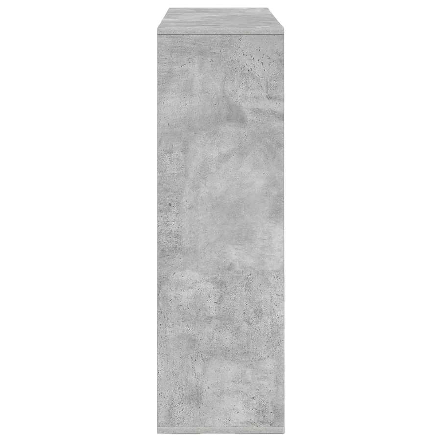 Buffet avec tiroir Gris béton 102 x 31 x 99,5 cm - 7
