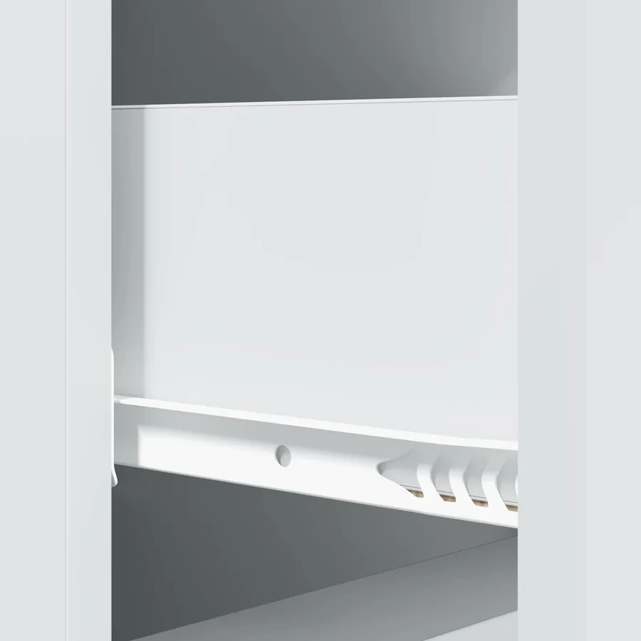 Armoire à tiroirs Blanc 33 x 34,5 x 90 cm Bois d'ingénierie - 10