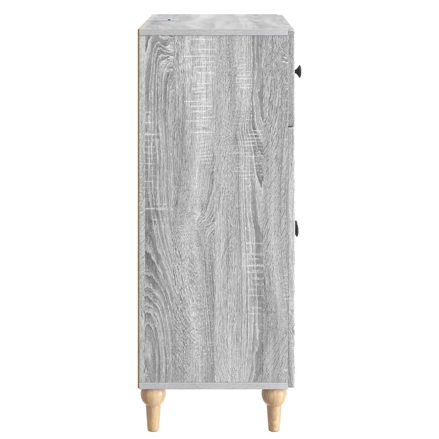 Buffet Sonoma gris 66 x 34,5 x 90 cm Bois d'ingénierie - 7