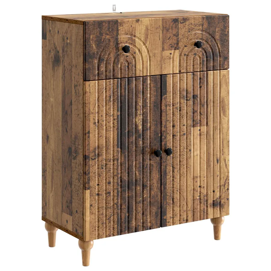 Buffet Bois ancien 66 x 34,5 x 90 cm Bois d'ingénierie - 2