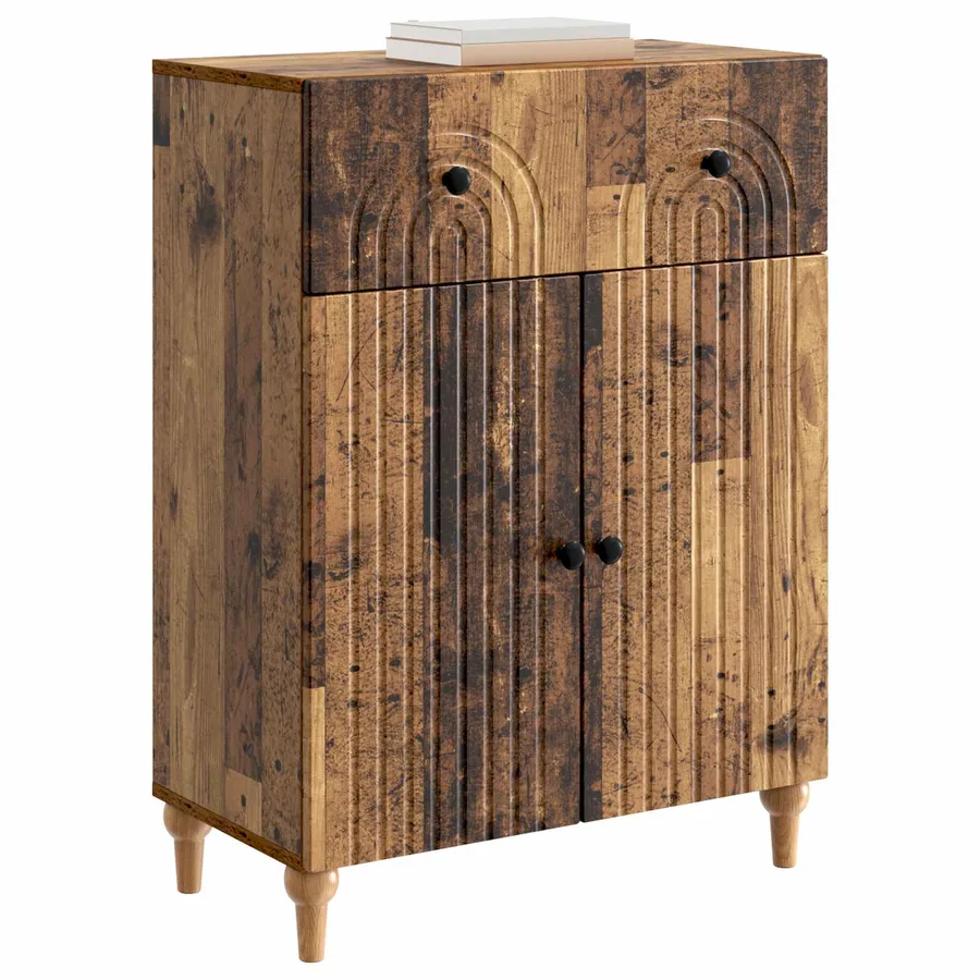 Buffet Bois ancien 66 x 34,5 x 90 cm Bois d'ingénierie - 3