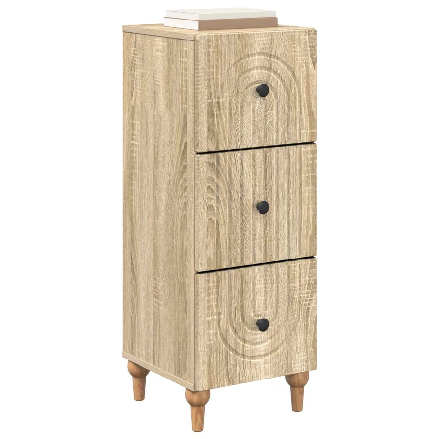 Armoire à tiroirs Chêne Sonoma 33 x 34,5 x 90 cm - 3