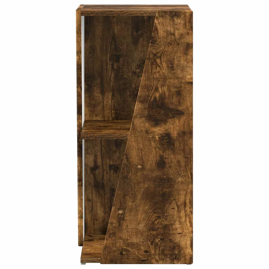 Étagère latérale Chêne fumé 33 x 32 x 70,5 cm Bois d'ingénierie - 5