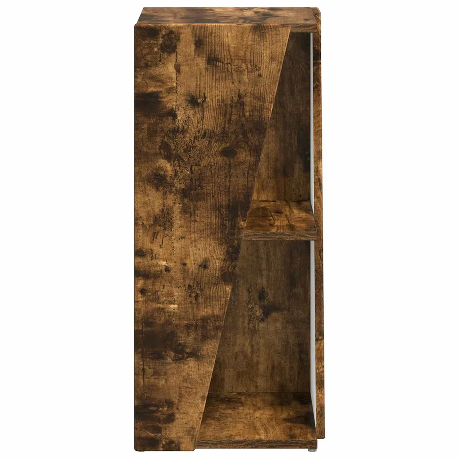 Étagère latérale Chêne fumé 33 x 32 x 70,5 cm Bois d'ingénierie - 6