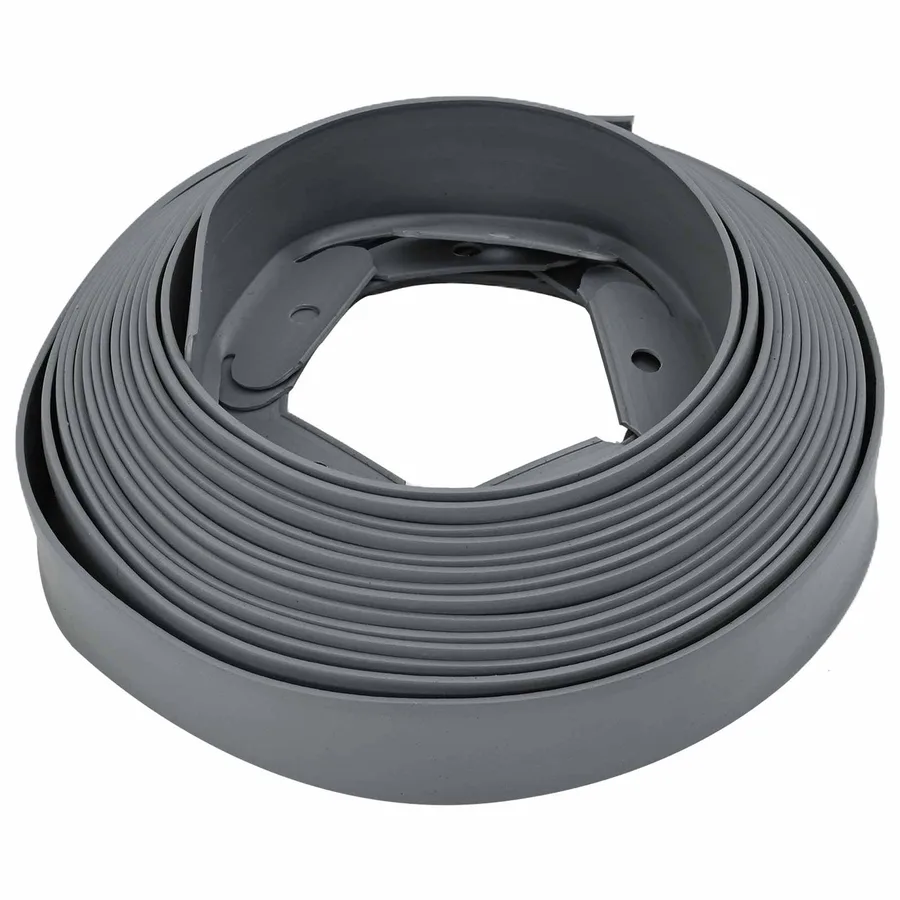 Bordures de pelouse Gris 5000 x 4 x 5 cm Plastique - 2