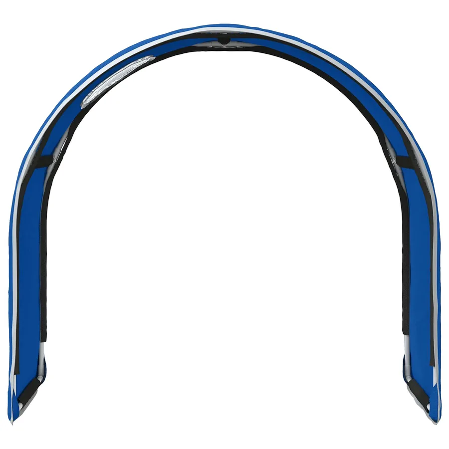 Tunnel de lit 2 pcs Bleu 211 x 52,5 x 2 cm Polyester - 6