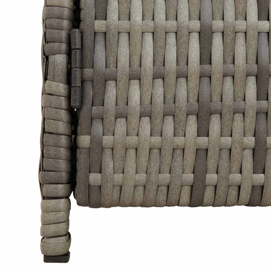 Armoire Gris 70 x 50 x 87 cm Polyester et Roly Ratten - 11