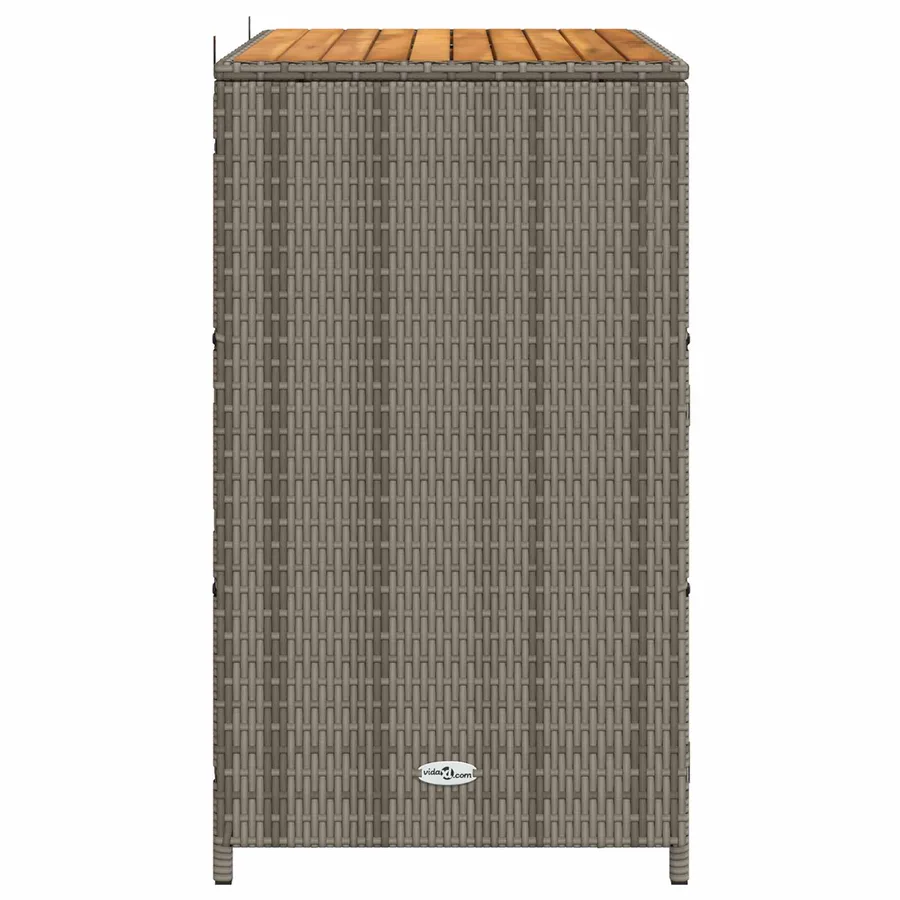 Armoire Gris 70 x 50 x 87 cm Polyester et Roly Ratten - 6