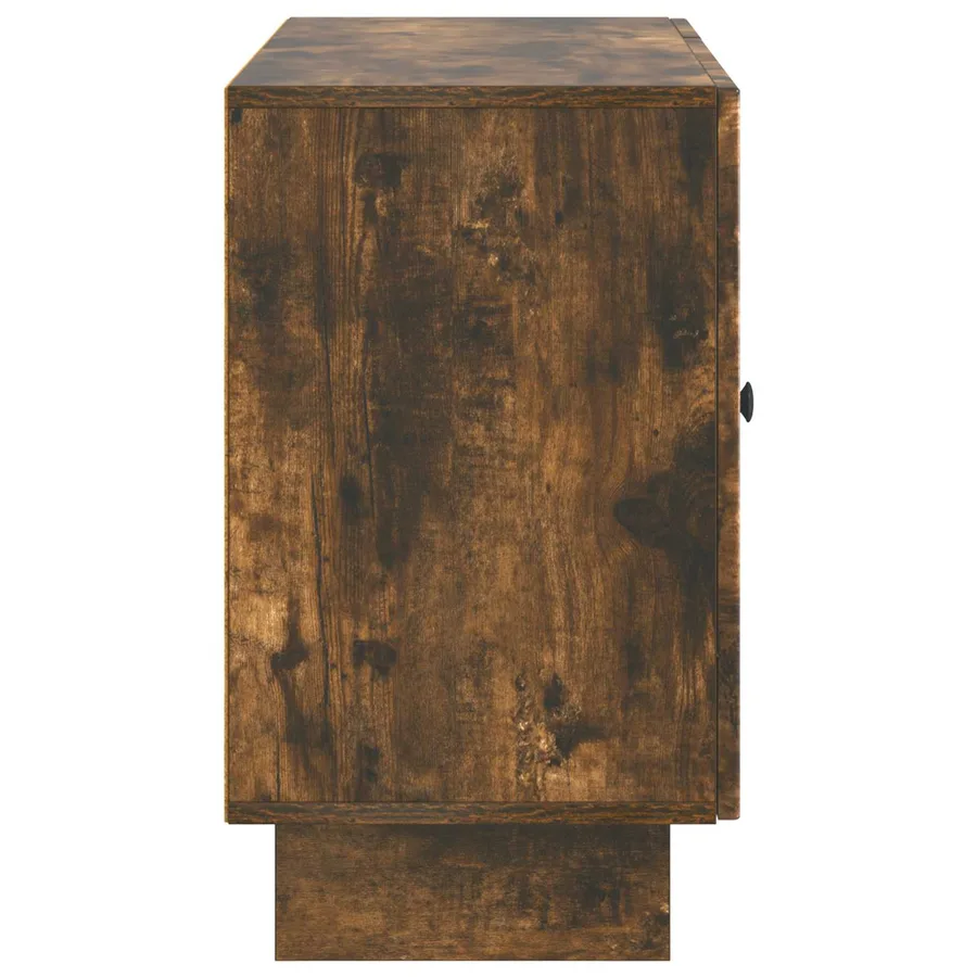 Buffet Chêne fumé 89 x 34,5 x 60 cm Bois d'ingénierie - 7