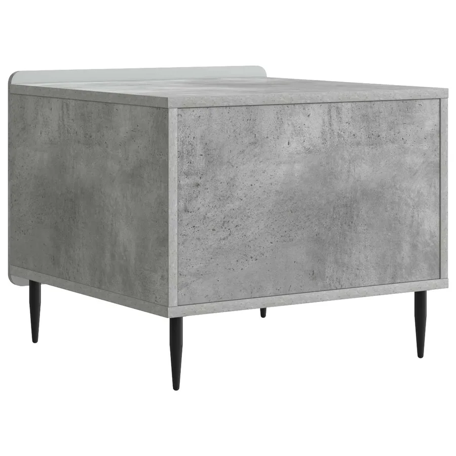 Table basse Gris béton 49 x 50 x 42 cm Bois d'ingénierie - 7
