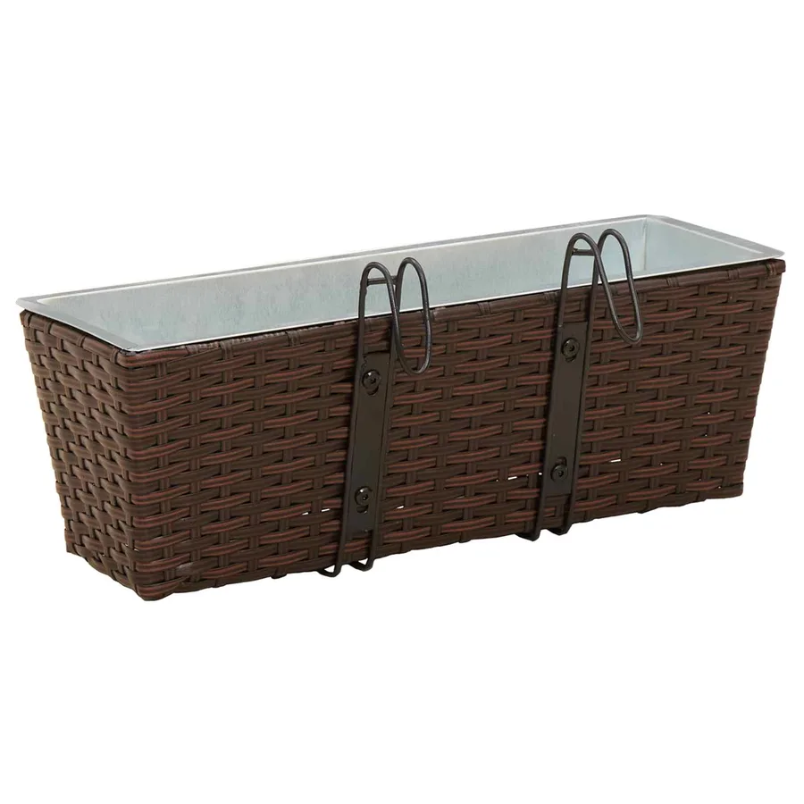Garde-Corps 2 pcs 50 x 17 x 17 cm Métал - 7