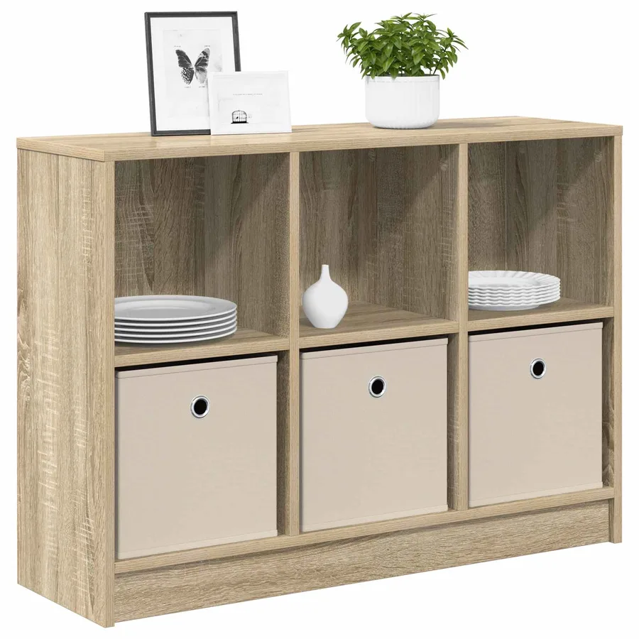 Buffet avec tiroir Chêne Sonoma 88,5 x 27,5 x 63,5 cm - 3