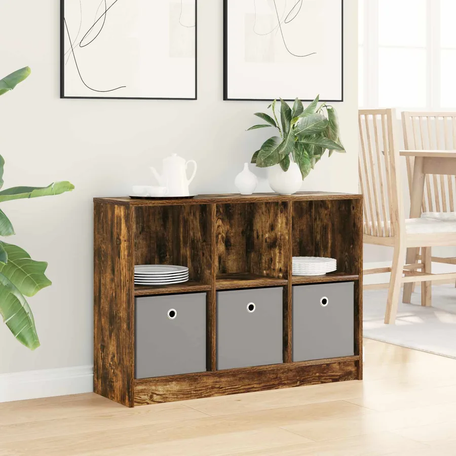 Buffet avec tiroir Chêne fumé 88,5 x 27,5 x 63,5 cm