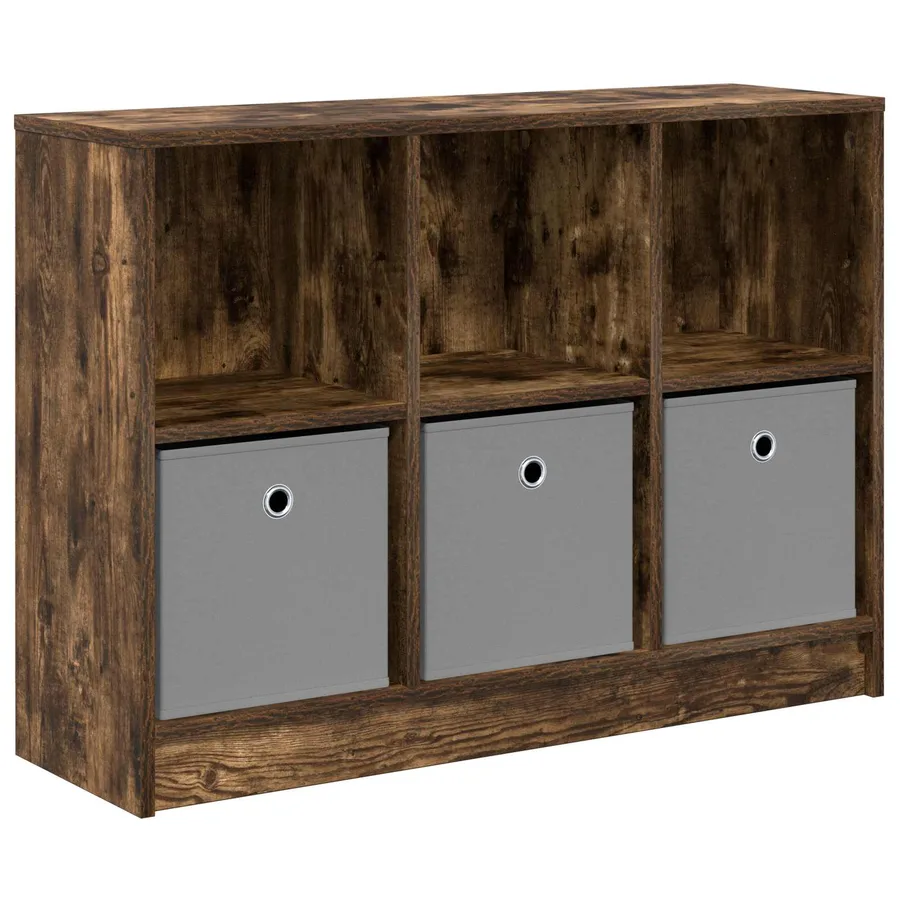 Buffet avec tiroir Chêne fumé 88,5 x 27,5 x 63,5 cm - 2