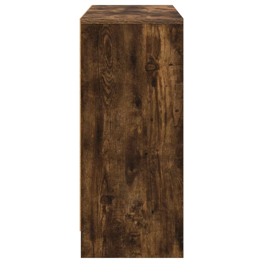 Buffet avec tiroir Chêne fumé 88,5 x 27,5 x 63,5 cm - 7