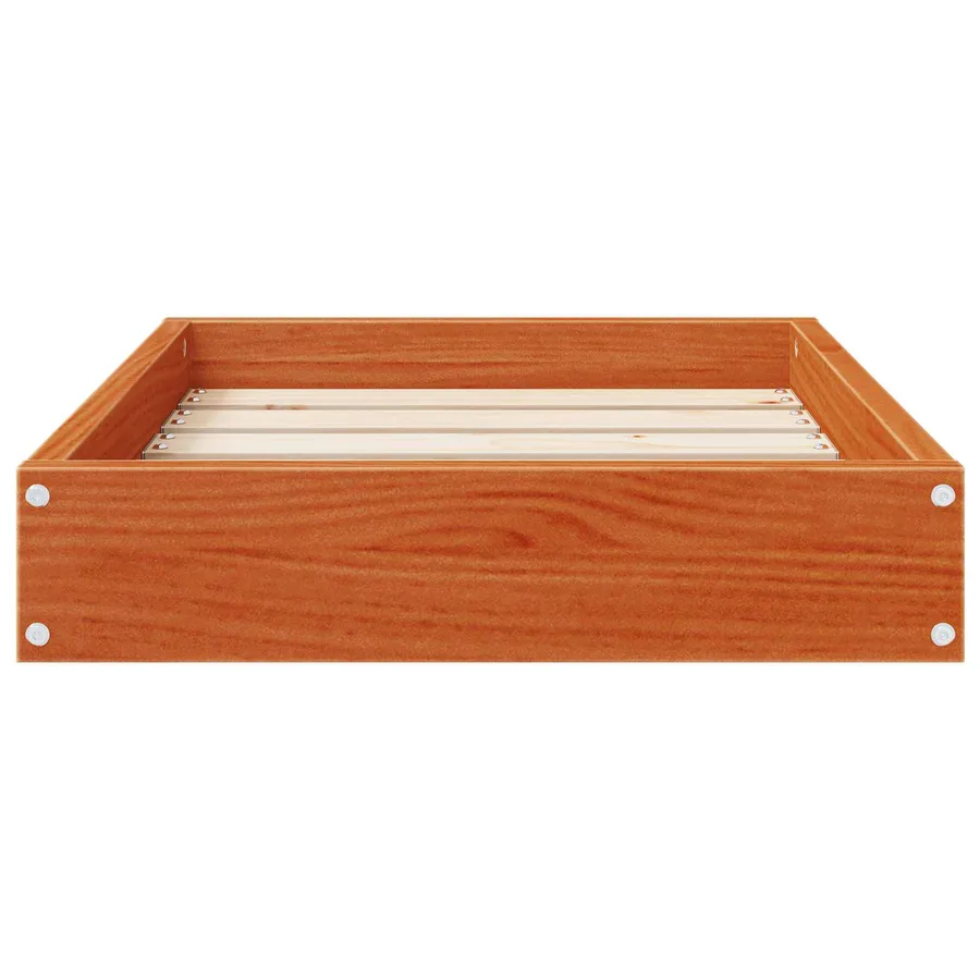 Lit pour Chien Cire marron 51,5 x 44 x 9 cm Bois de Pin Massif - 6