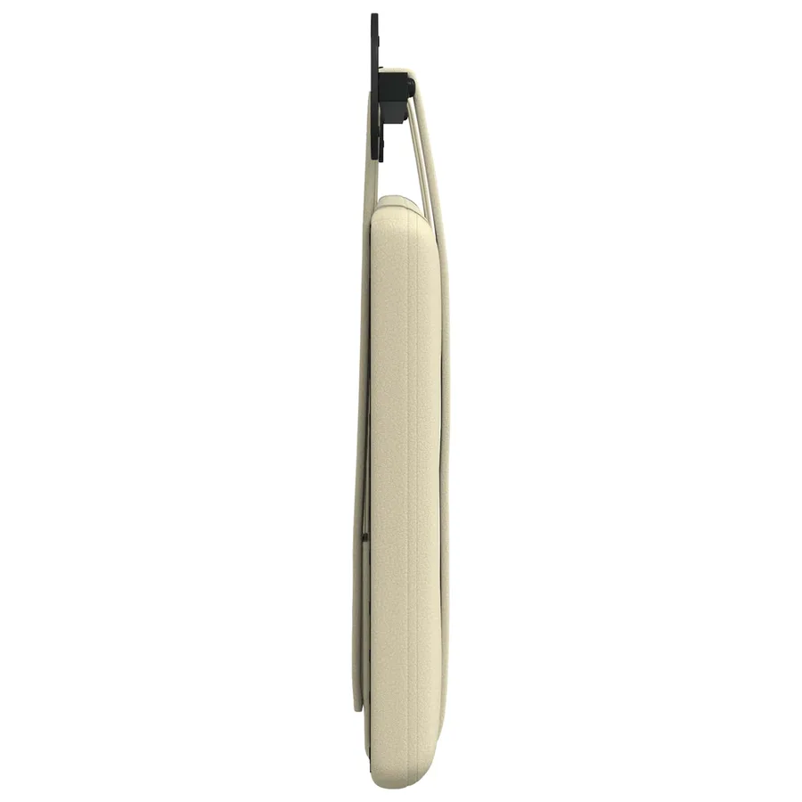 Tête de lit suspendue Crème Simili cuir - 6