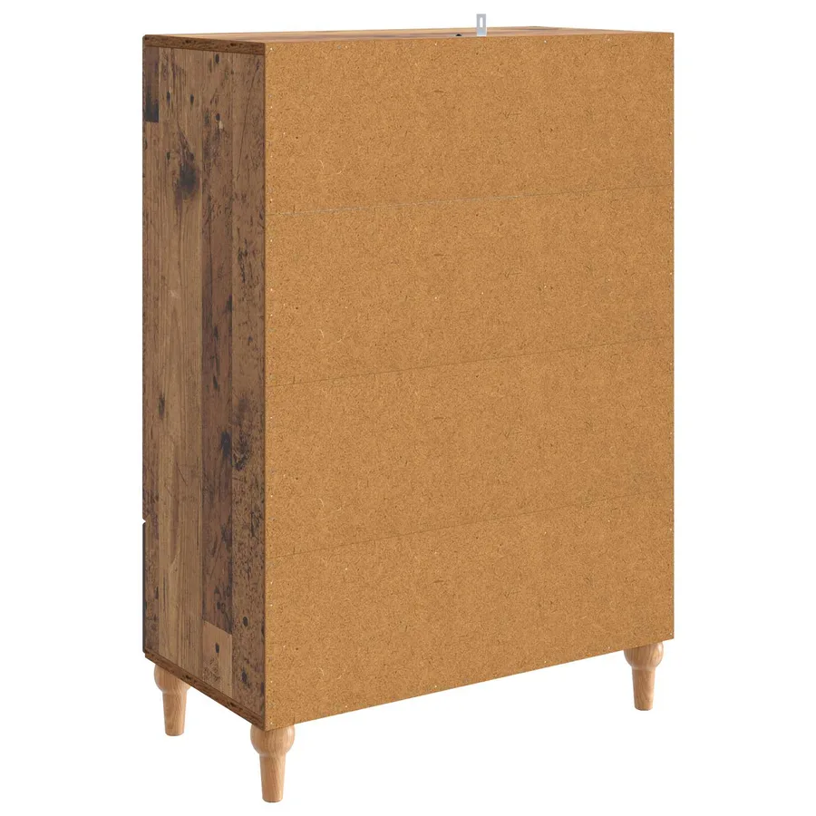 Buffet Bois ancien 66 x 34,5 x 95 cm Bois d'ingénierie - 7