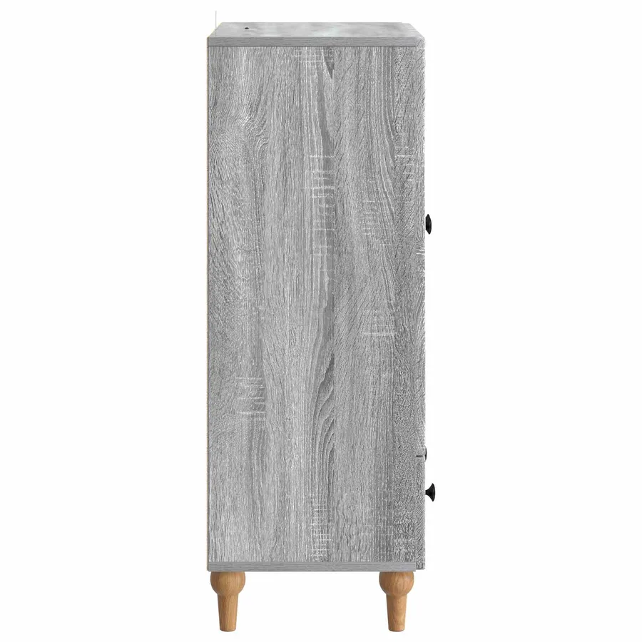 Buffet Sonoma gris 66 x 34,5 x 95 cm Bois d'ingénierie - 6