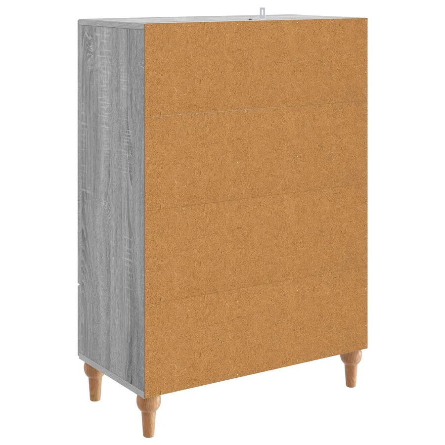 Buffet Sonoma gris 66 x 34,5 x 95 cm Bois d'ingénierie - 7