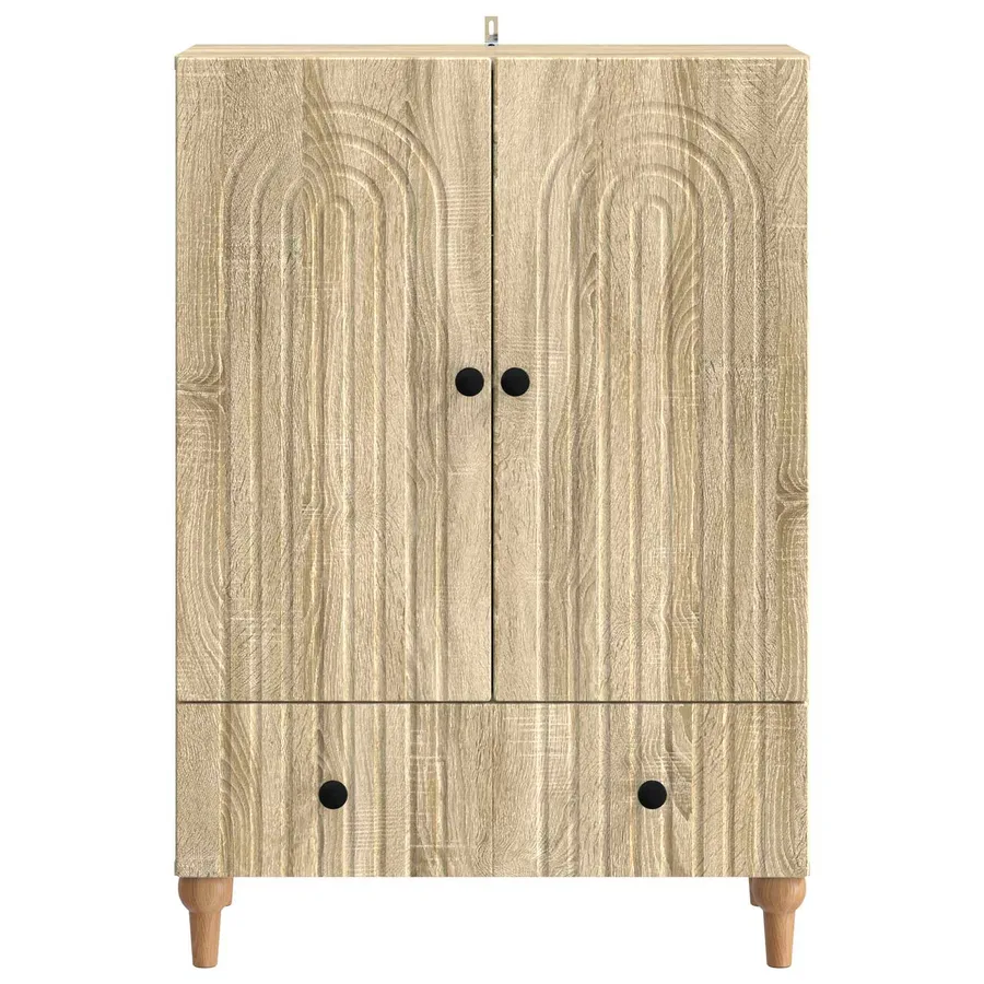 Buffet Chêne Sonoma 66 x 34,5 x 95 cm Bois d'ingénierie - 5