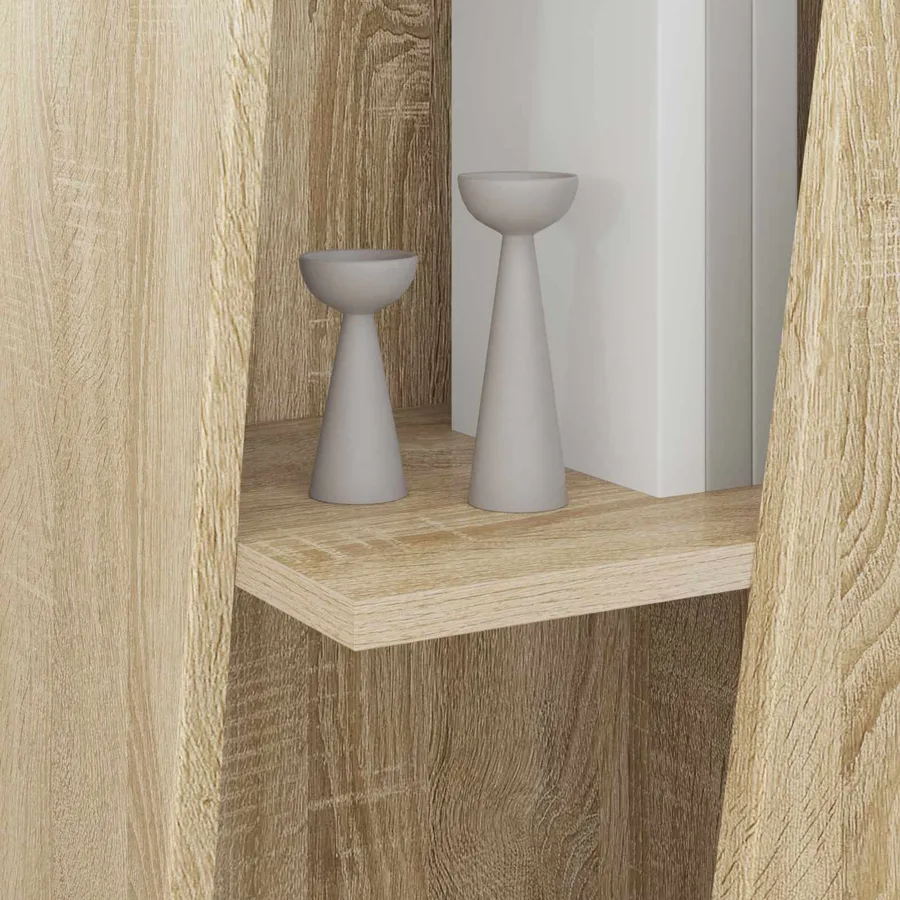 Étagère latérale Chêne Sonoma 33 x 32 x 100,5 cm - 4