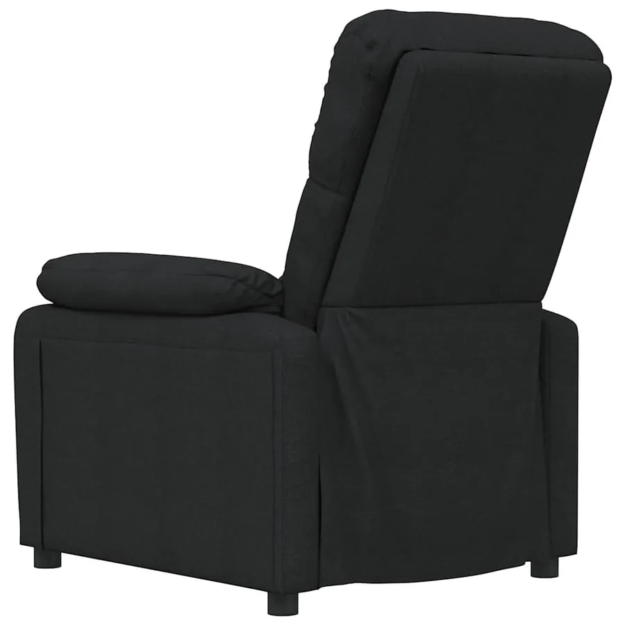 Fauteuil de massage Noir Tissu - 5