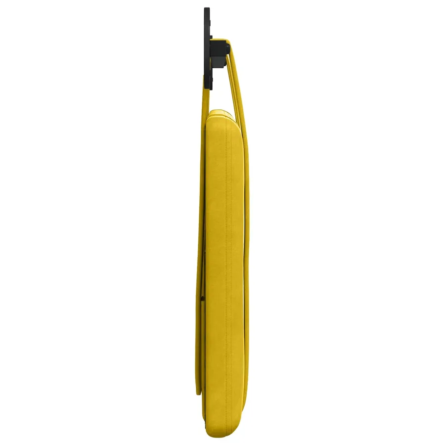 Tête de lit suspendue Jaune Velours - 6