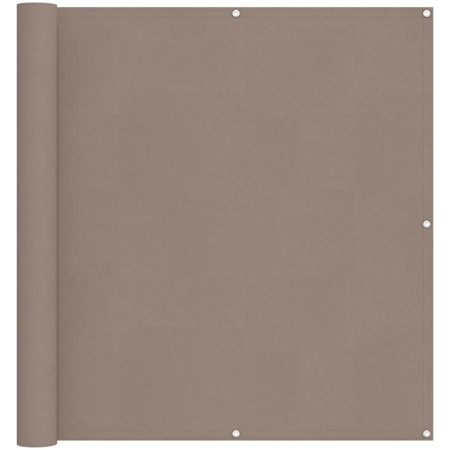 Écran de balcon 120 x 200 cm Oxford alu enduit de PU - 2
