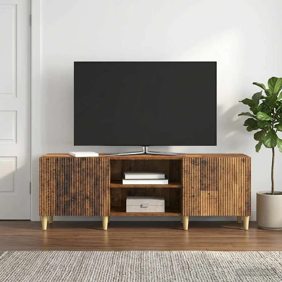 Meuble TV Bois ancien 150 x 31 x 50 cm Bois d'ingénierie