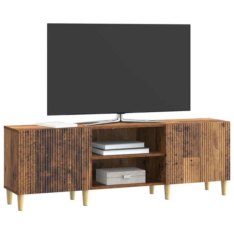 Meuble TV Bois ancien 150 x 31 x 50 cm Bois d'ingénierie - 3