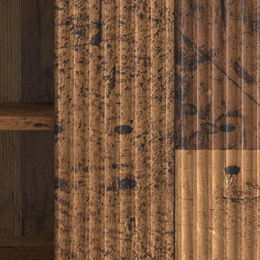 Meuble TV Bois ancien 150 x 31 x 50 cm Bois d'ingénierie - 8