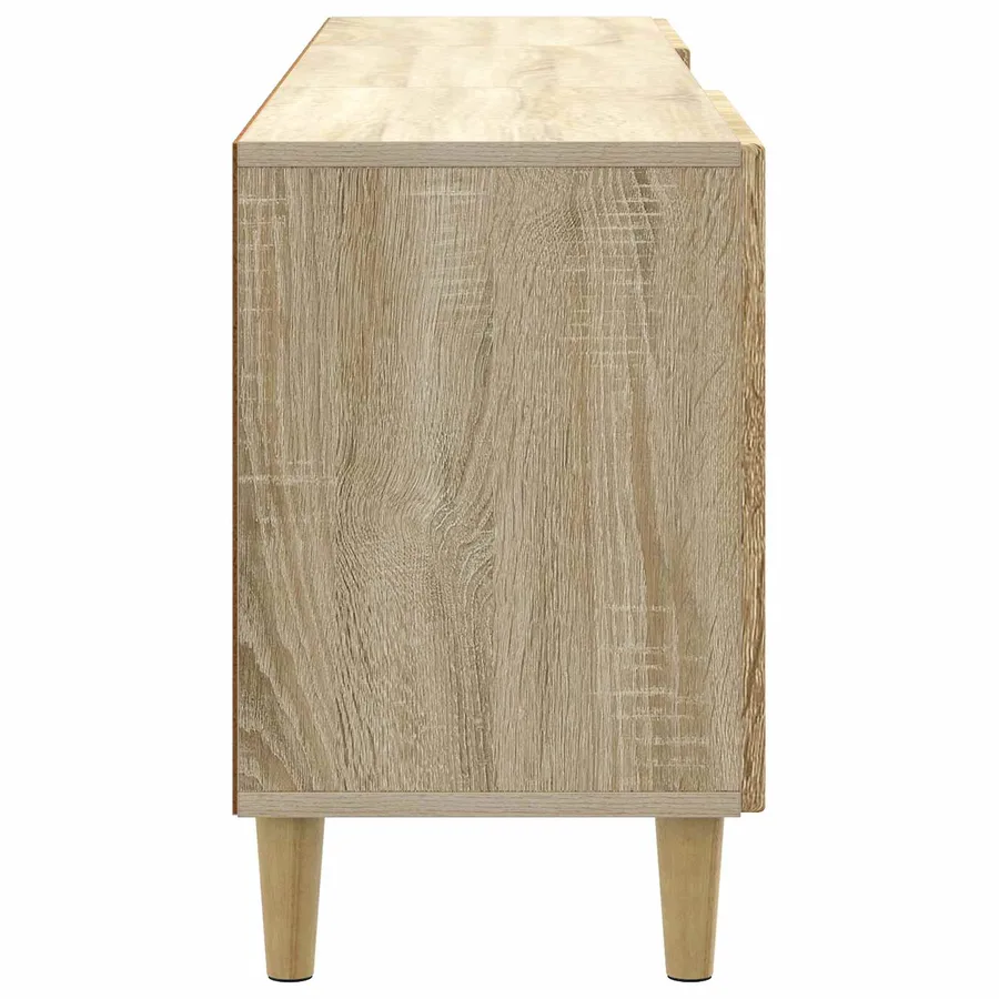 Meuble TV Chêne Sonoma 150 x 31 x 50 cm Bois d'ingénierie - 7