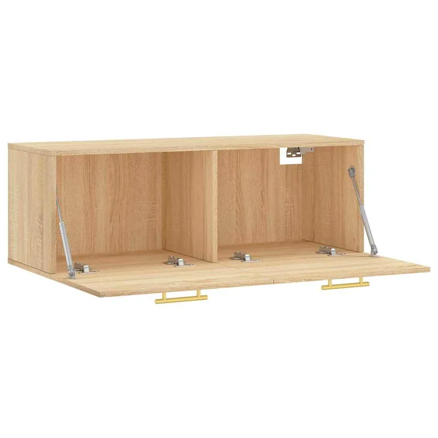 Armoire murale chêne sonoma 100x36,5x35 cm bois d'ingénierie - 6