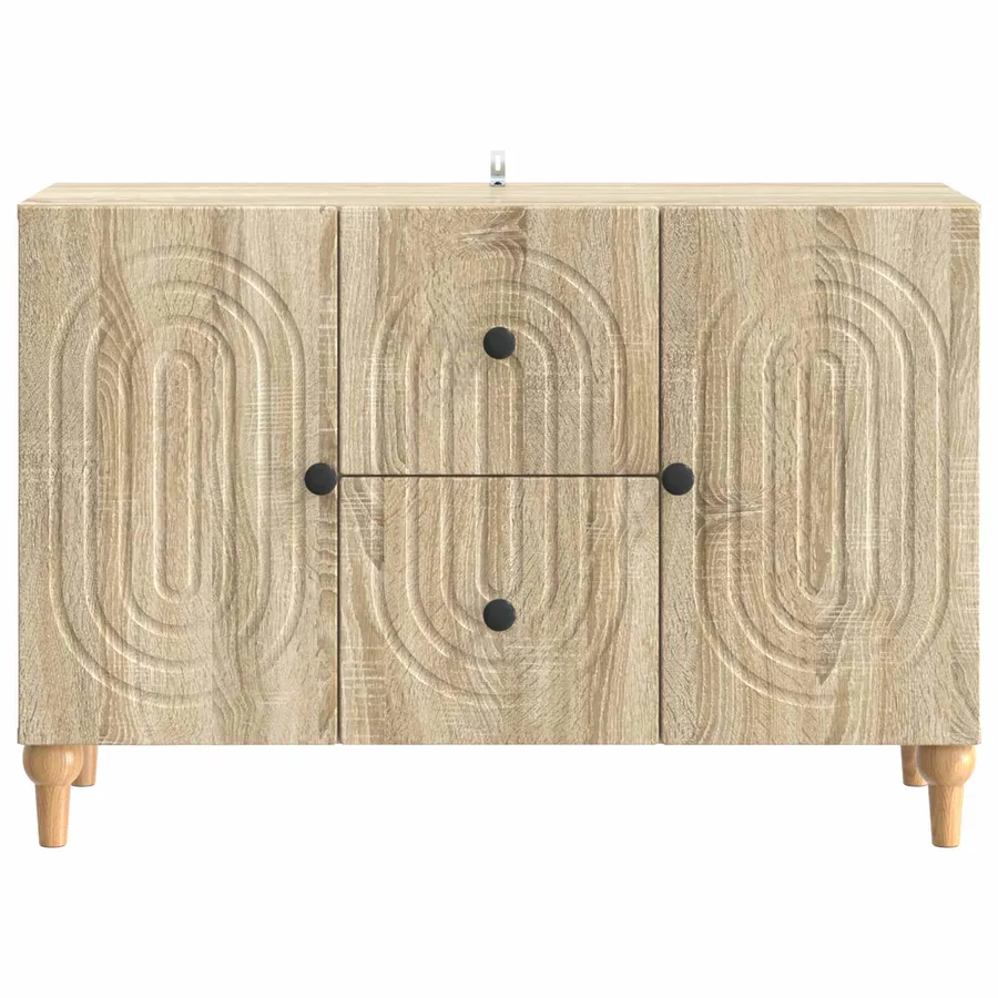 Meuble TV Chêne Sonoma 89 x 34,5 x 60 cm Bois d'ingénierie - 6