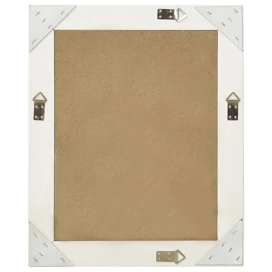 Miroir mural style baroque 50x60 cm Blanc - 3