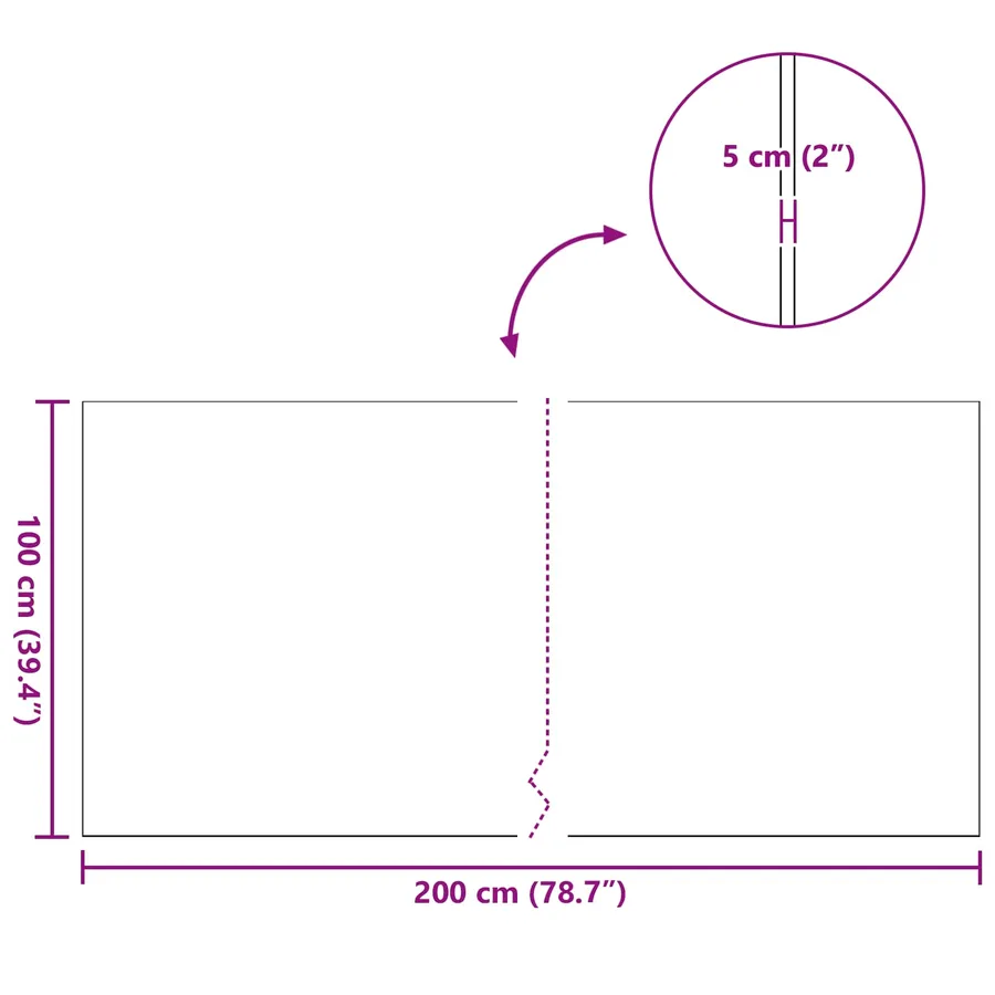 Gazon artificiel PP & PE - 8