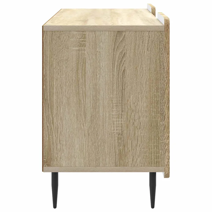 Meuble TV Chêne Sonoma 102 x 34,5 x 52 cm Bois d'ingénierie - 7