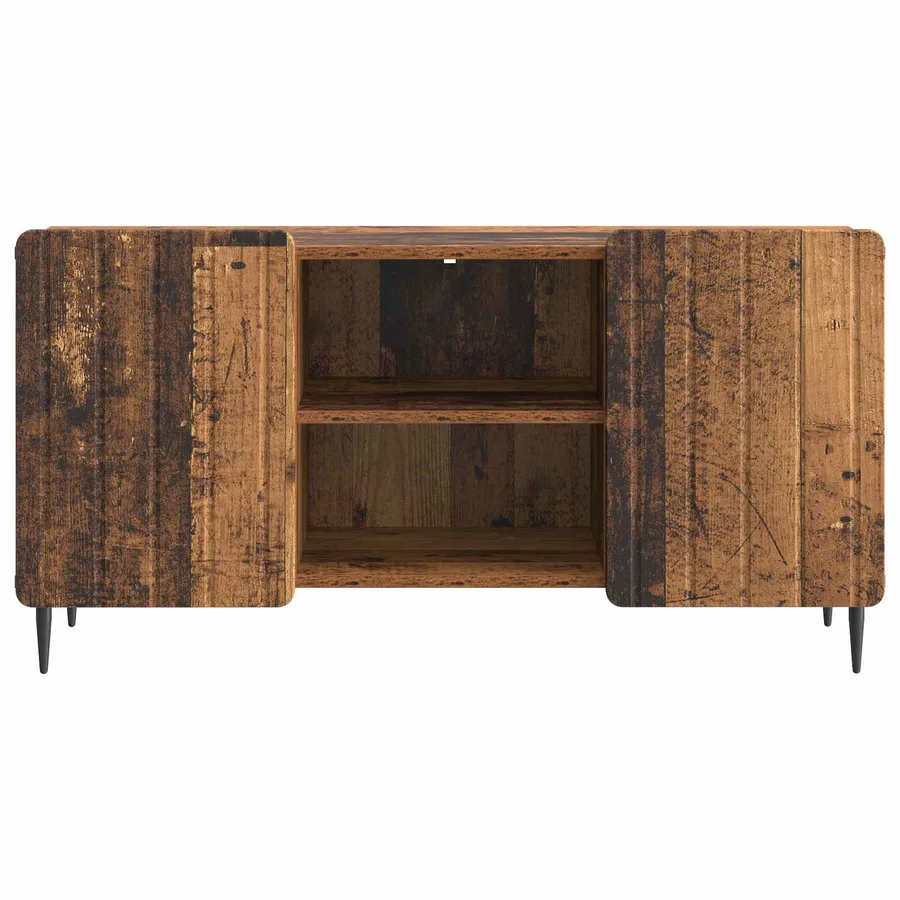 Meuble TV Bois ancien 102 x 34,5 x 52 cm Bois d'ingénierie - 6