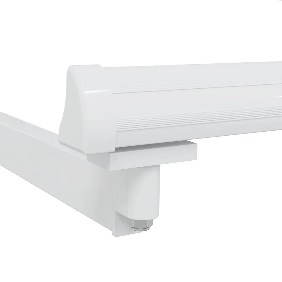 Cadre de store rétractable manuel Blanc 2,5 x 2 m Aluminium - 6