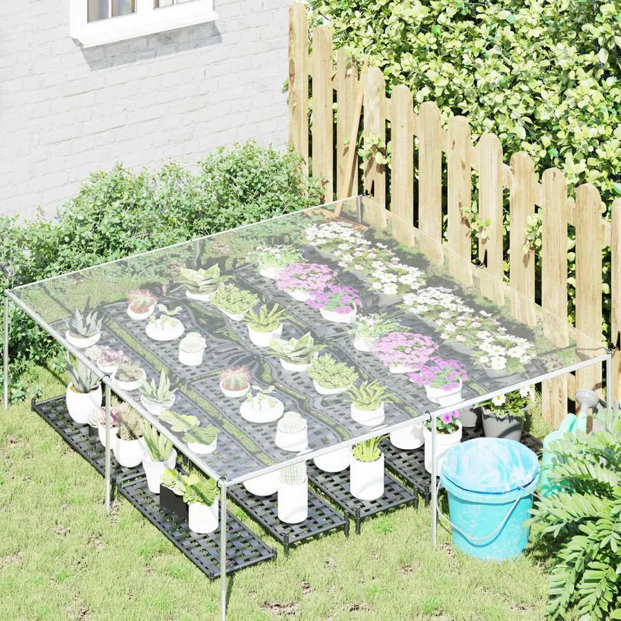 Couverture pour plantes Transparent 2 x 2 m PVC - 3