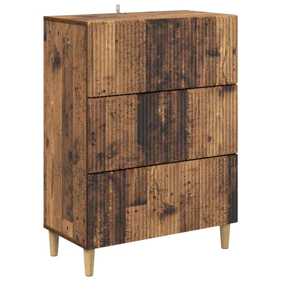 Armoire à tiroirs Bois ancien 66 x 34,5 x 90 cm - 2