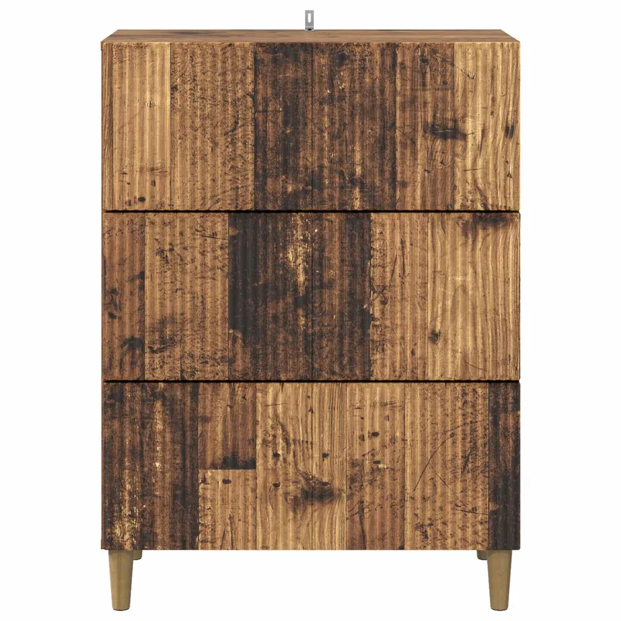 Armoire à tiroirs Bois ancien 66 x 34,5 x 90 cm - 6