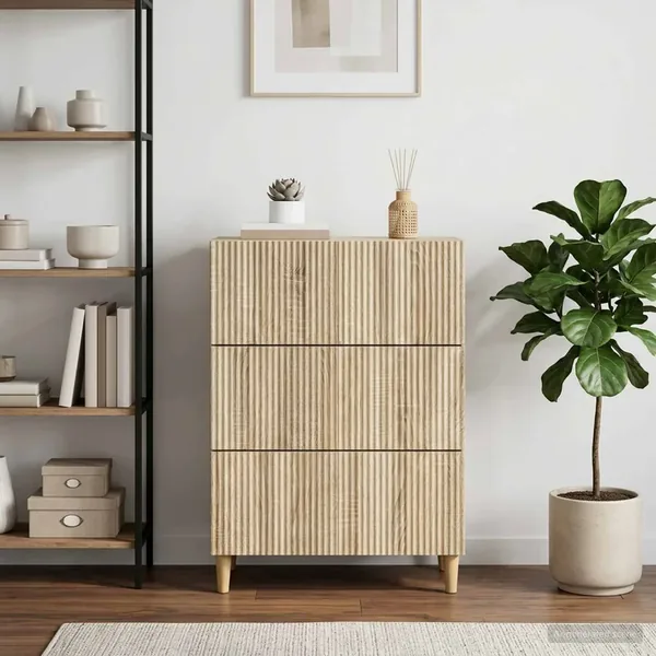 Armoire à tiroirs Chêne Sonoma 66 x 34,5 x 90 cm