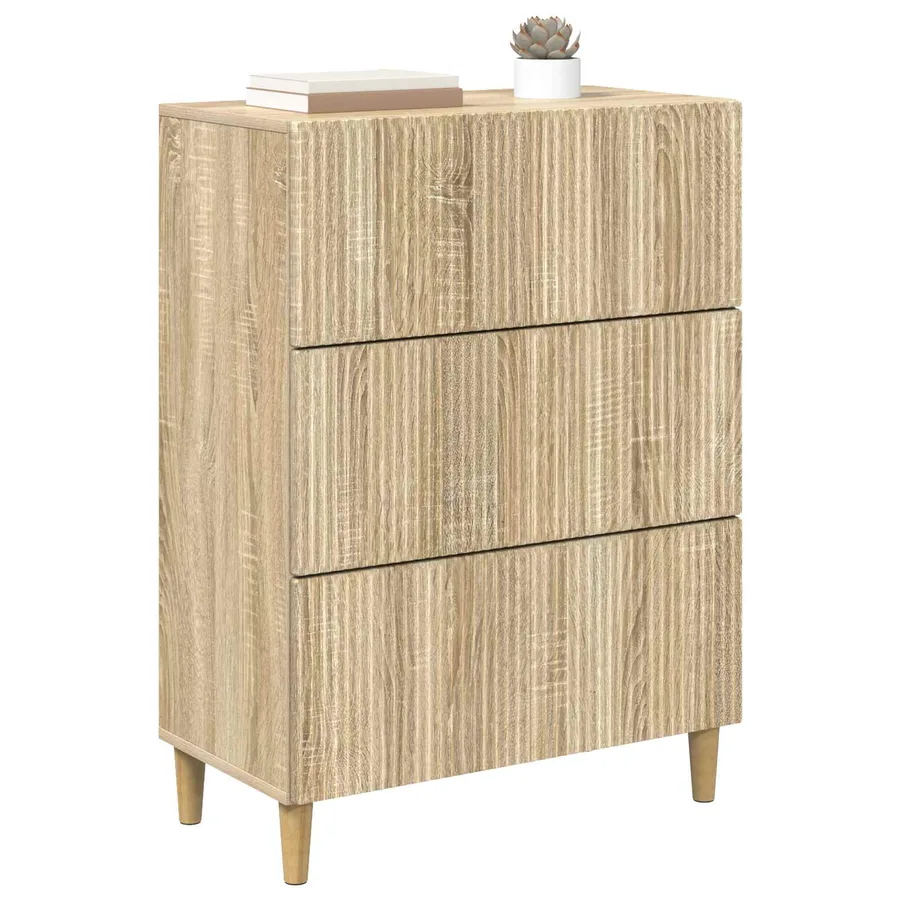 Armoire à tiroirs Chêne Sonoma 66 x 34,5 x 90 cm - 3