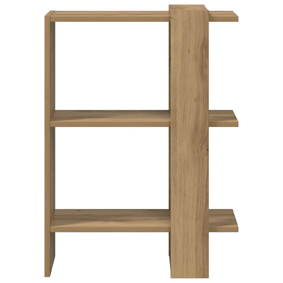 Étagère 2 niveaux 52 x 25 x 71,5 cm Bois d'ingénierie - 5