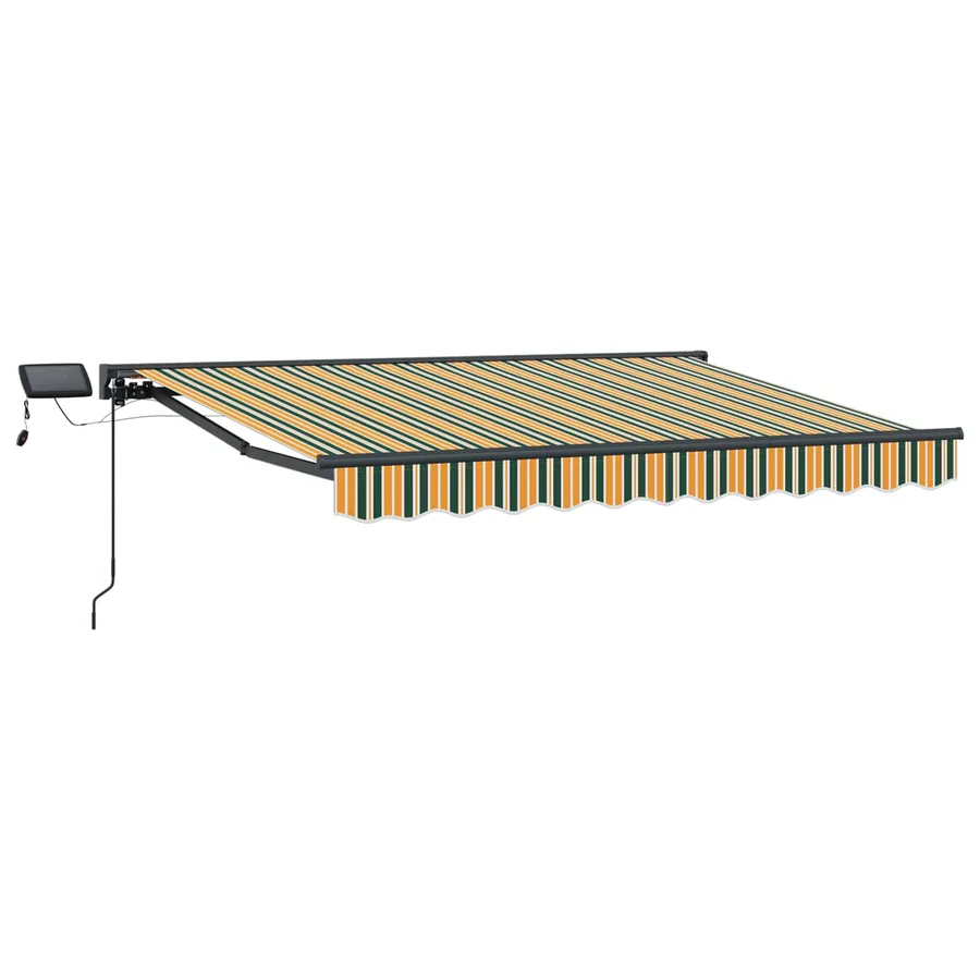 Cadre de store manuel avec LEDs 3 x 2,5 m - 2