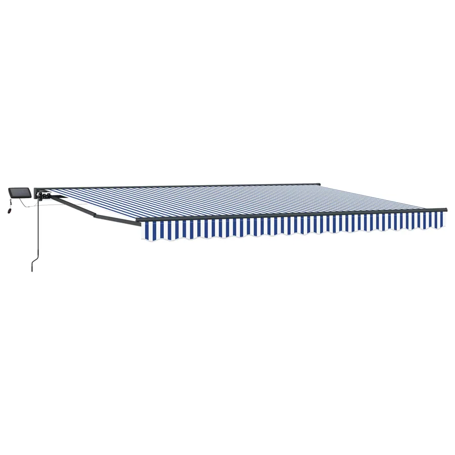 Cadre de store manuel avec LEDs 4 × 3,5 m - 2