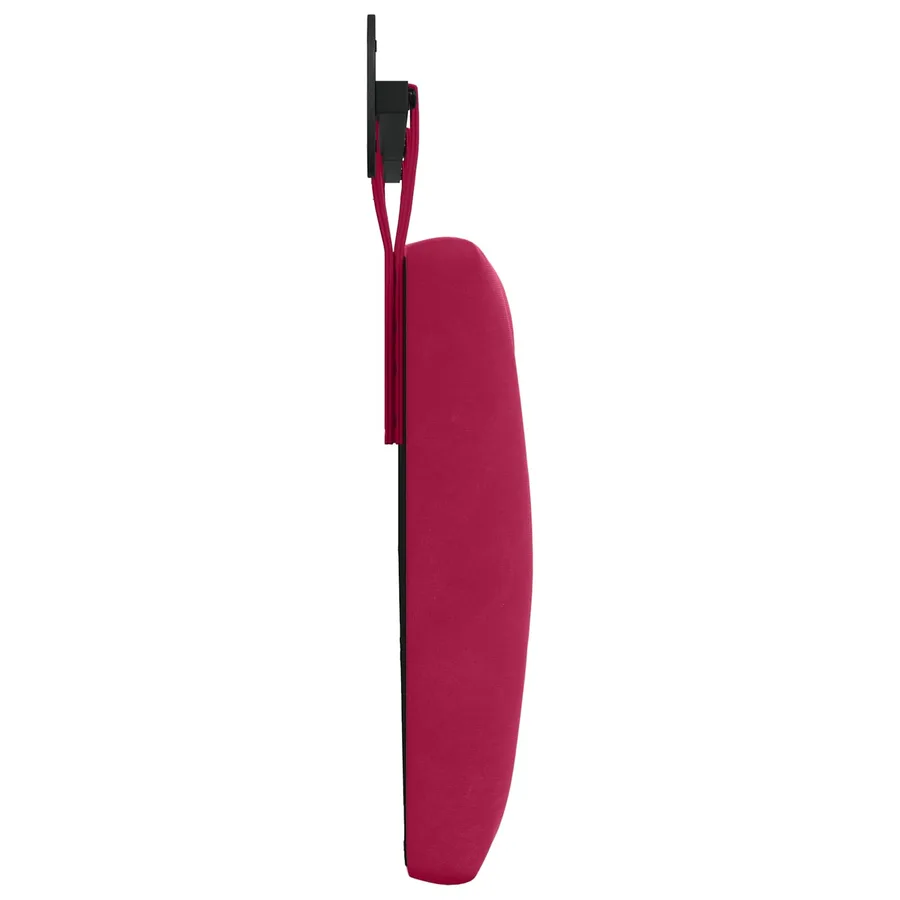 Tête de lit suspendue Avec lumière LED Bordeaux Velours - 6