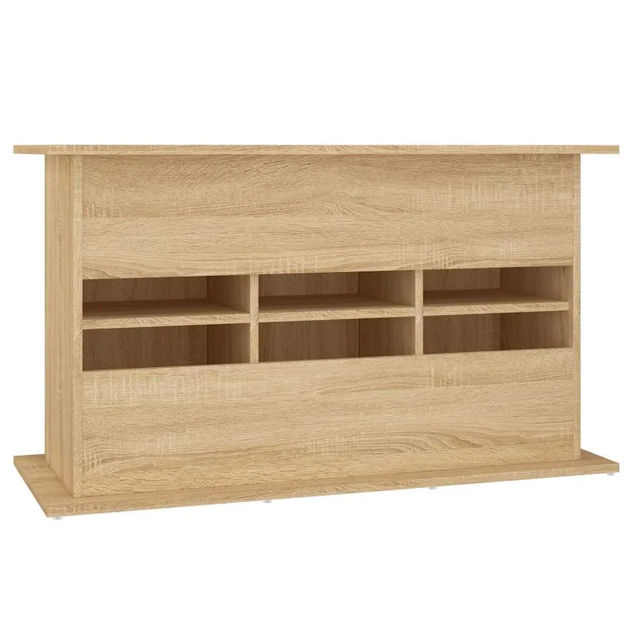 Support d'aquarium chêne sonoma 101x41x58 cm bois d'ingénierie - 8